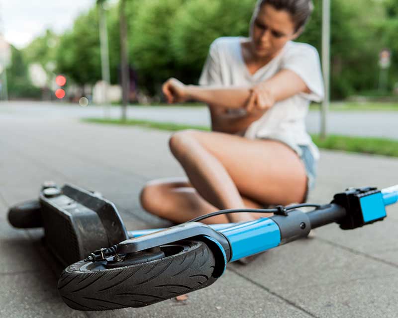 Scooter Accident